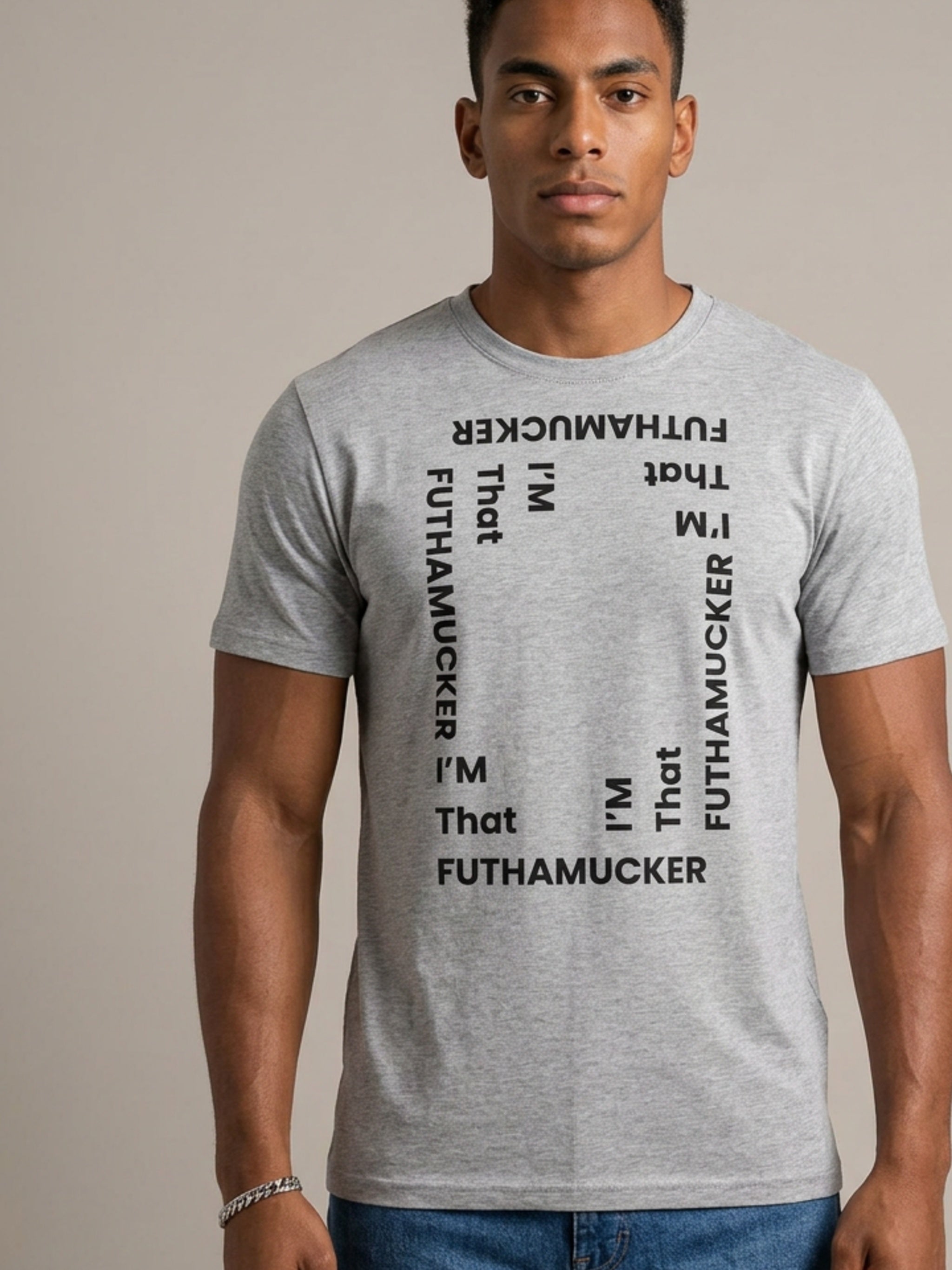 MENS 'IM THAT' organic mid-light TEE