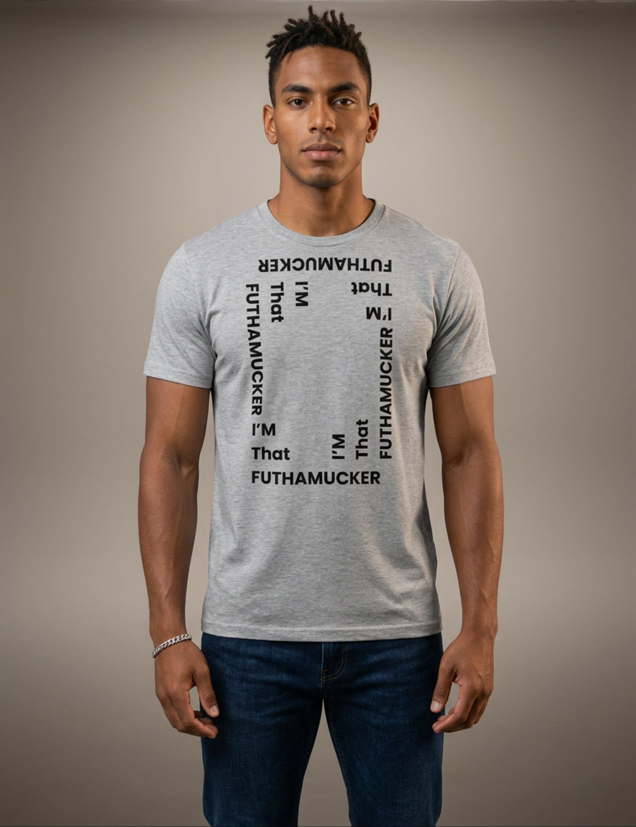 MENS 'IM THAT' organic mid-light TEE