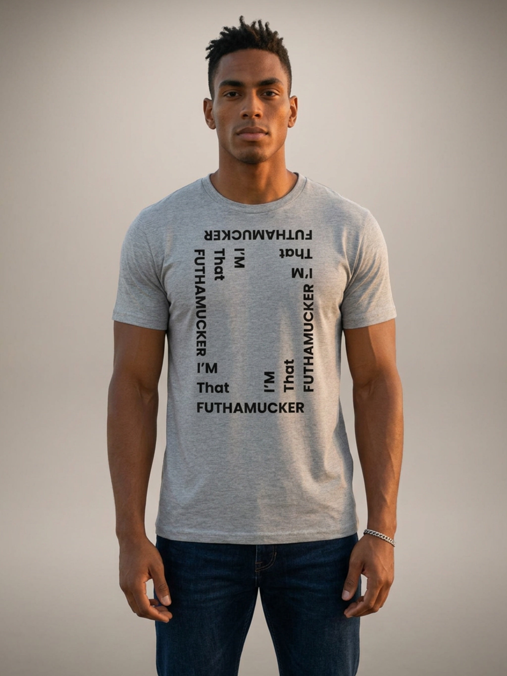 MENS 'IM THAT' organic mid-light TEE