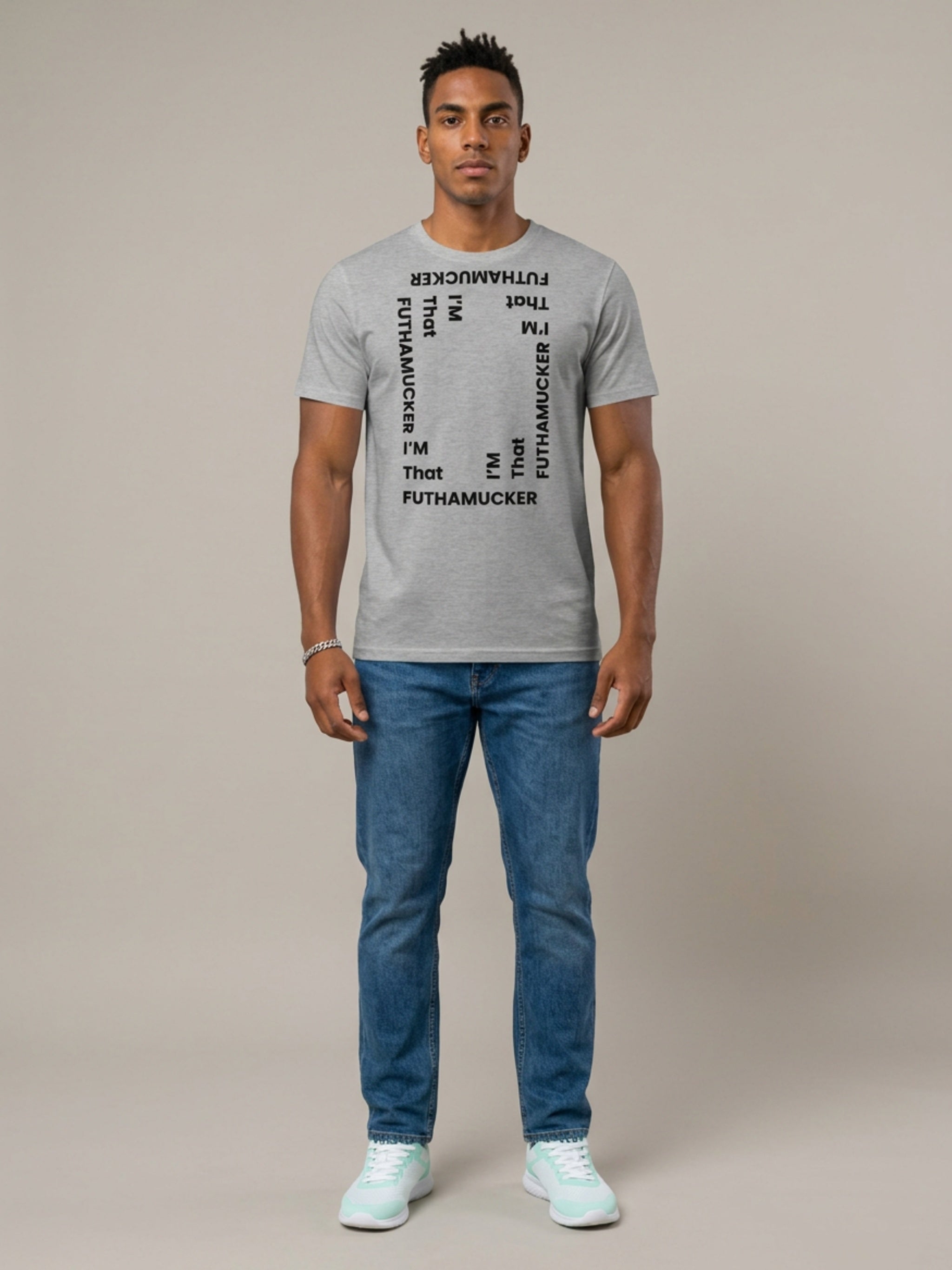 MENS 'IM THAT' organic mid-light TEE