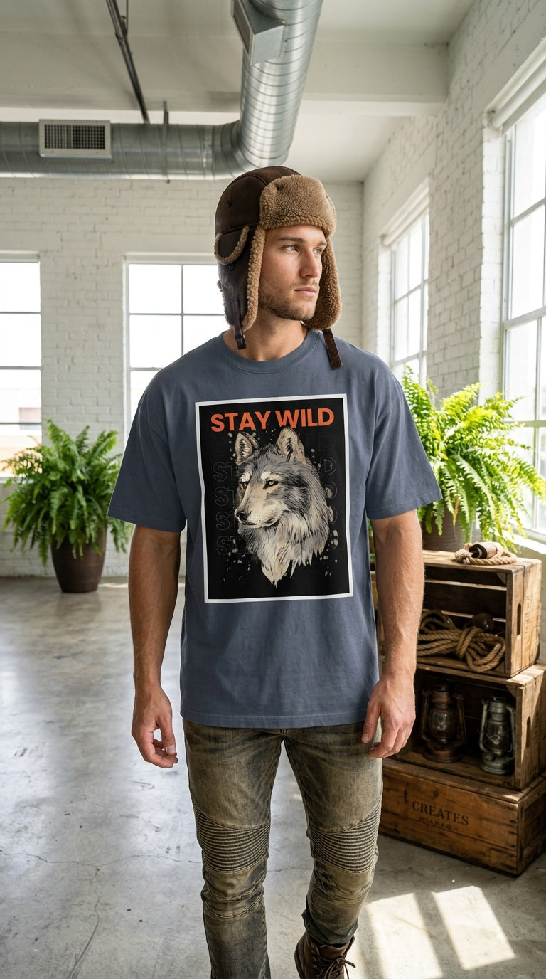MENS 'STAY WILD'