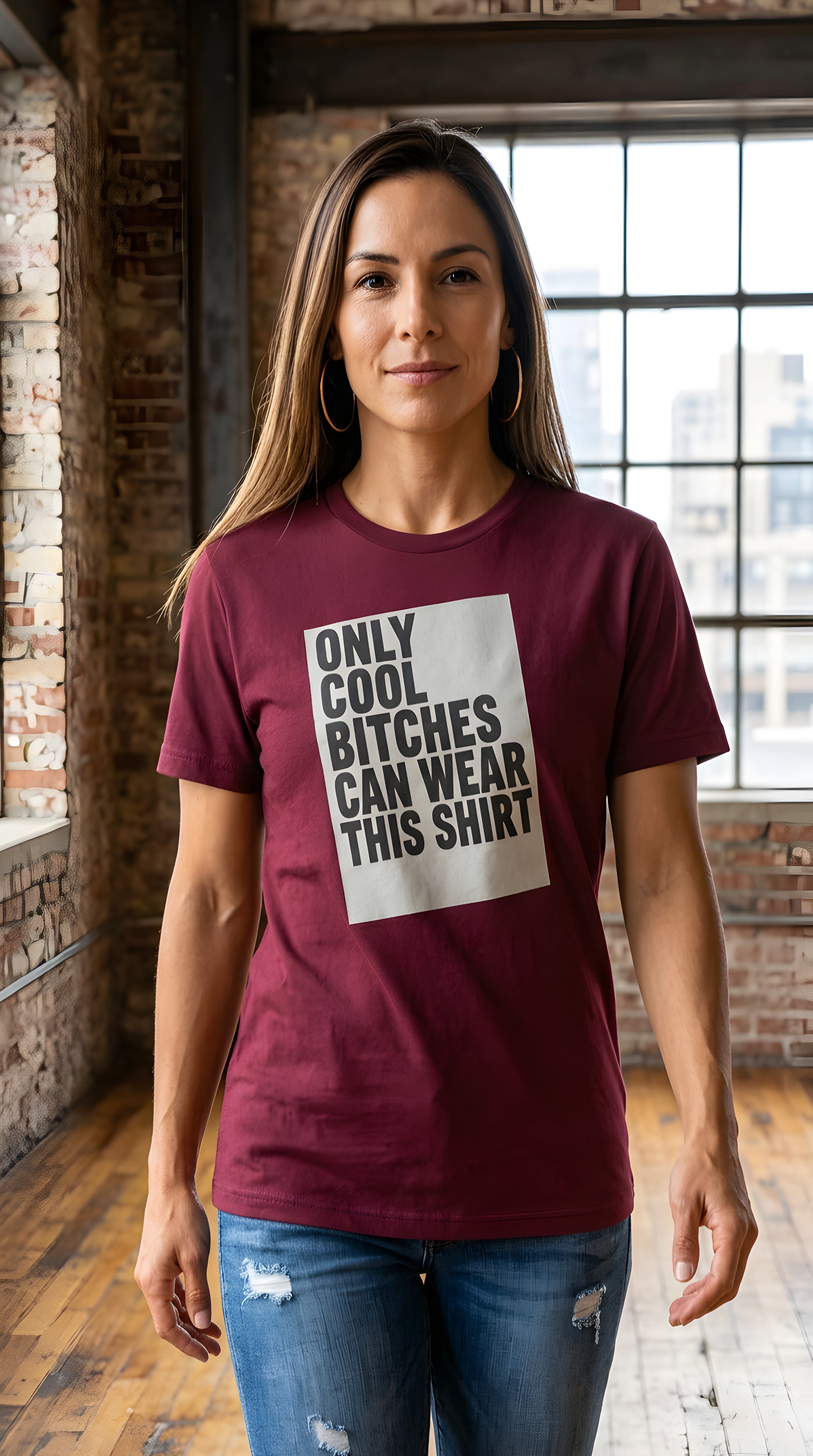 WOMENS 'ONLY COOL BITCHES'