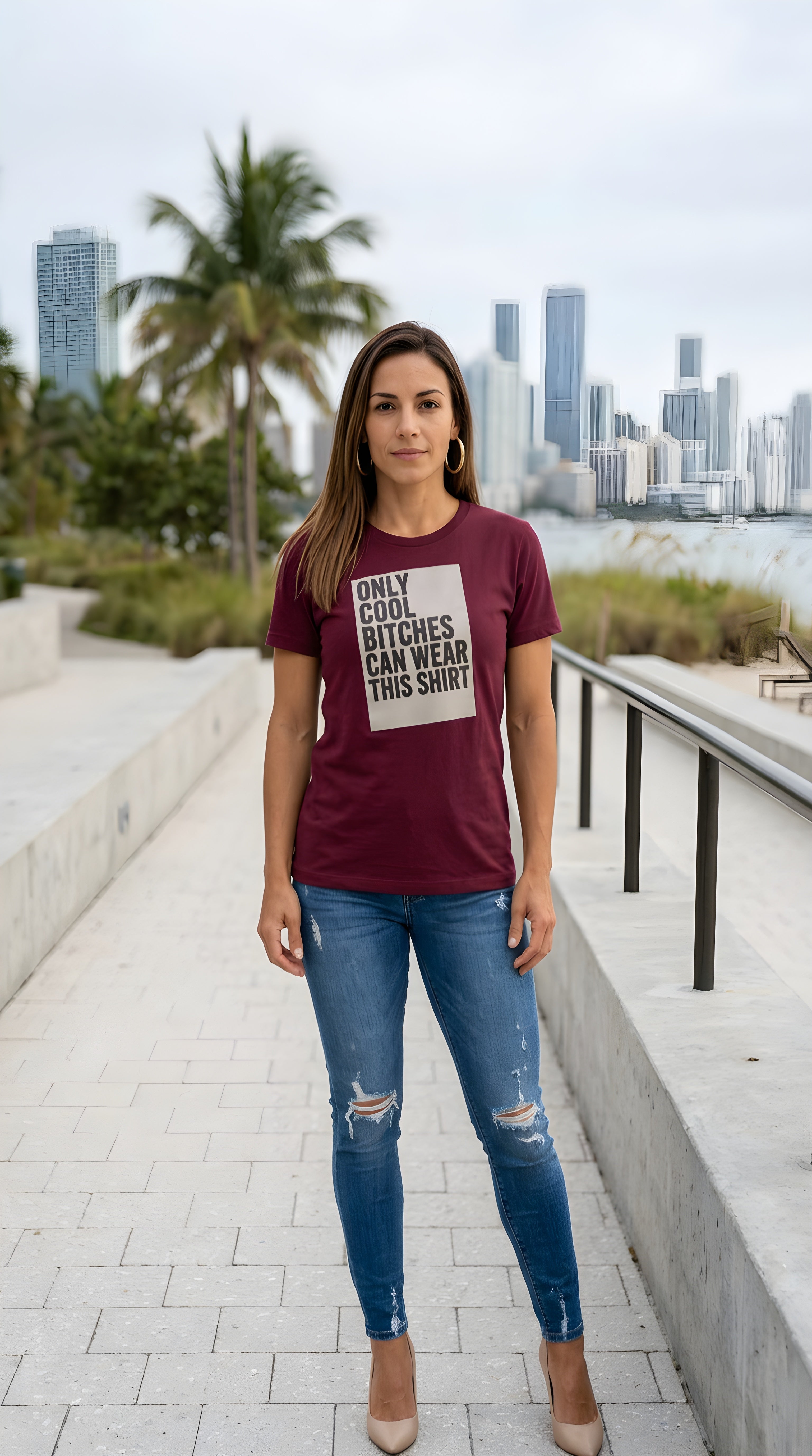 WOMENS 'ONLY COOL BITCHES'