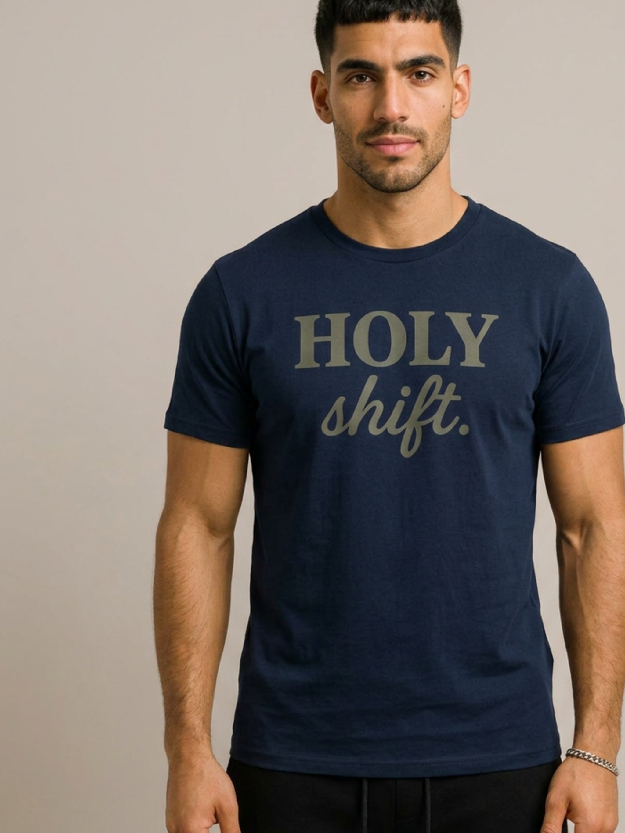 MENS 'HOLY SHIFT' organic mid-light TEE