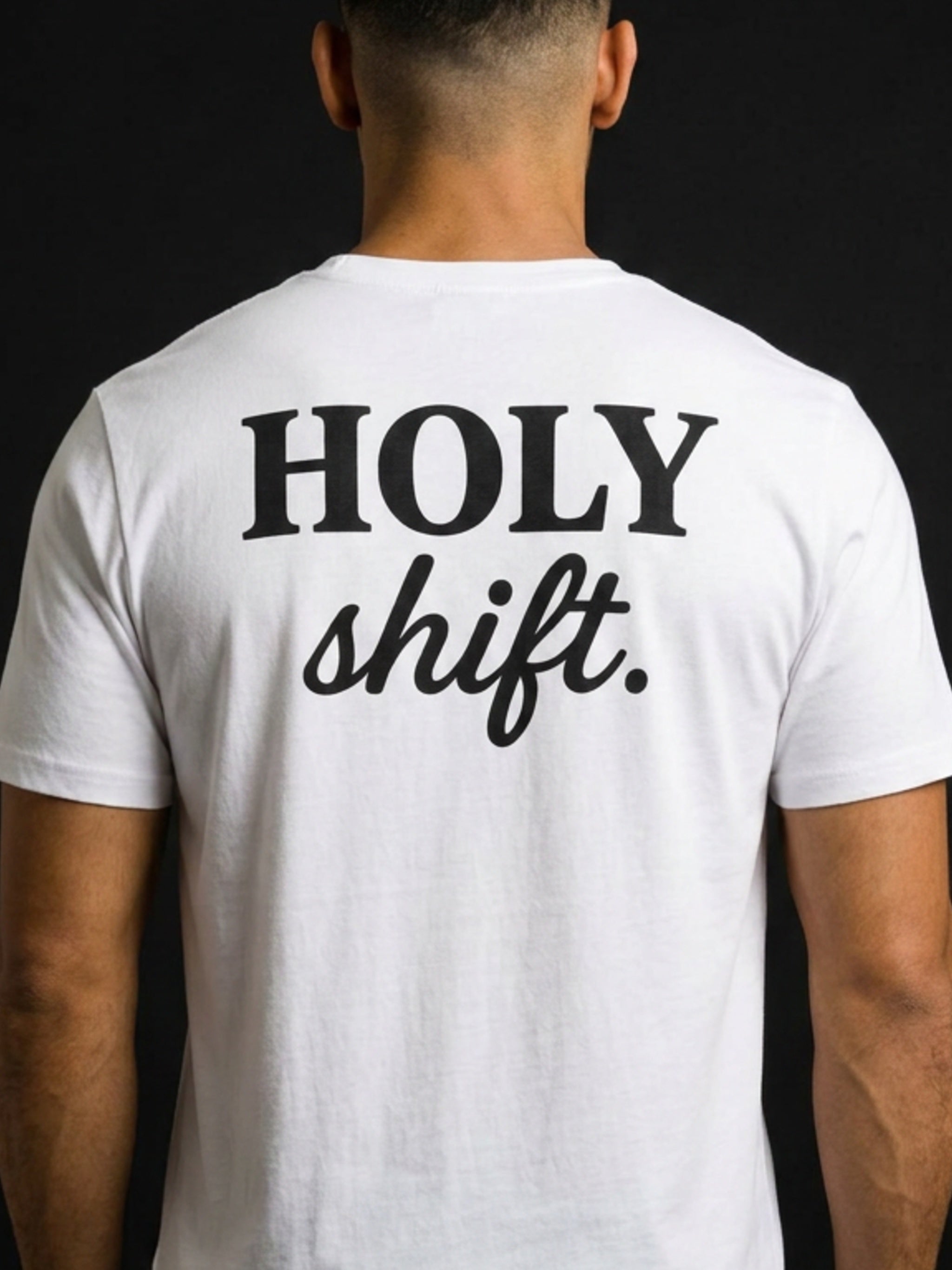 MENS 'HOLY SHIFT' organic mid-light TEE