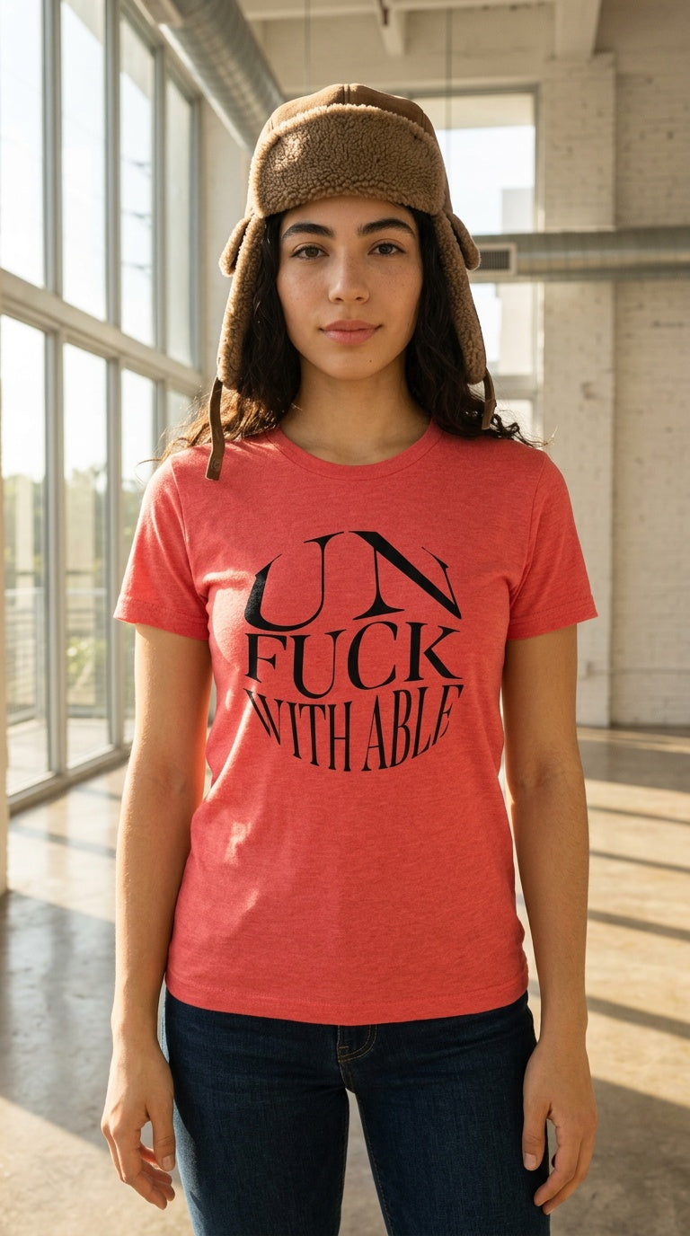 Womens ' UNFUCKWITHABLE ' Relaxed Tee