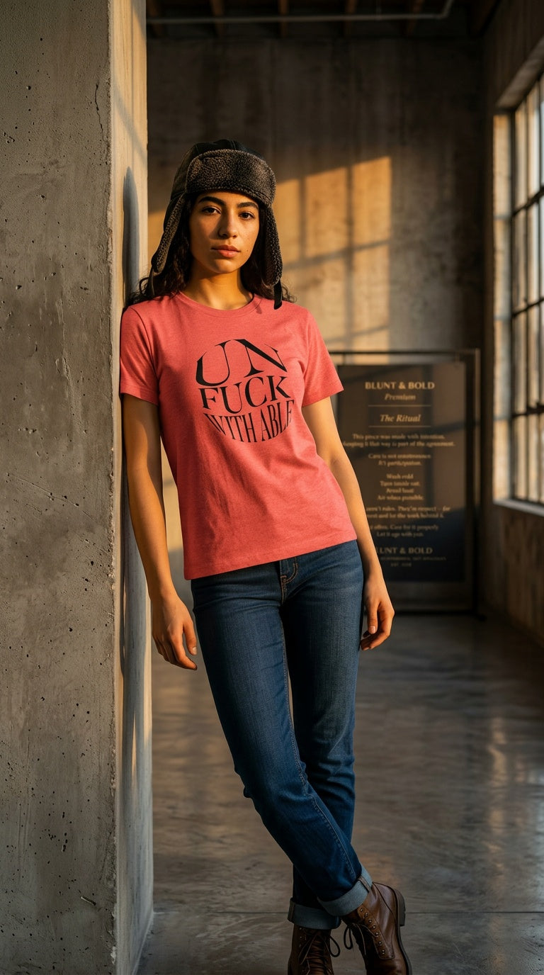 Womens ' UNFUCKWITHABLE ' Relaxed Tee