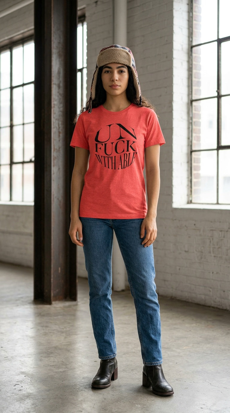 Womens ' UNFUCKWITHABLE ' Relaxed Tee