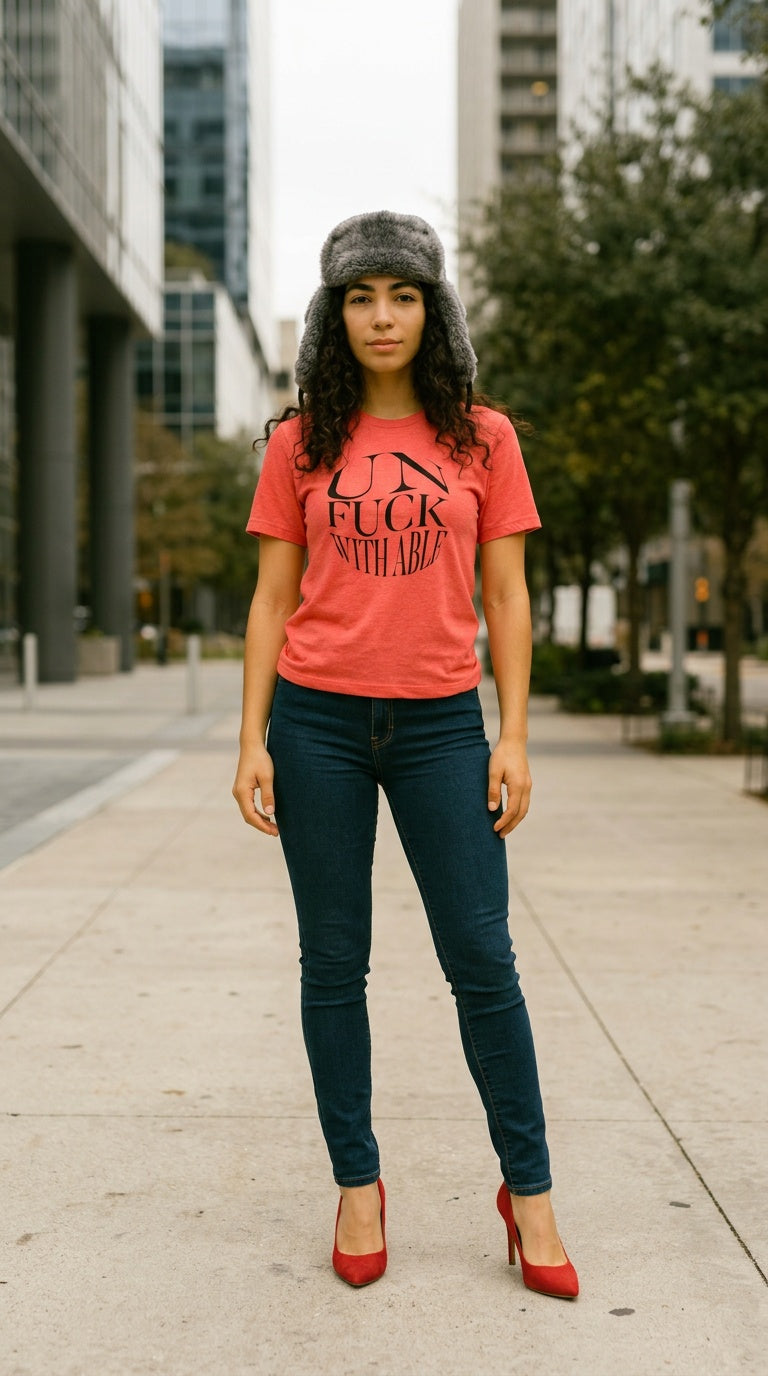 Womens ' UNFUCKWITHABLE ' Relaxed Tee