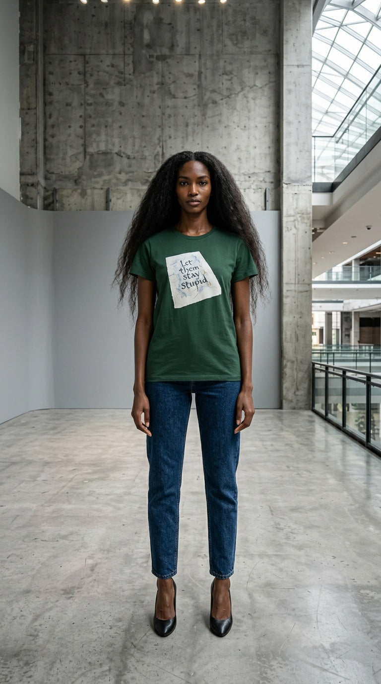 WOMENS 'LET THEM STAY STUPID'