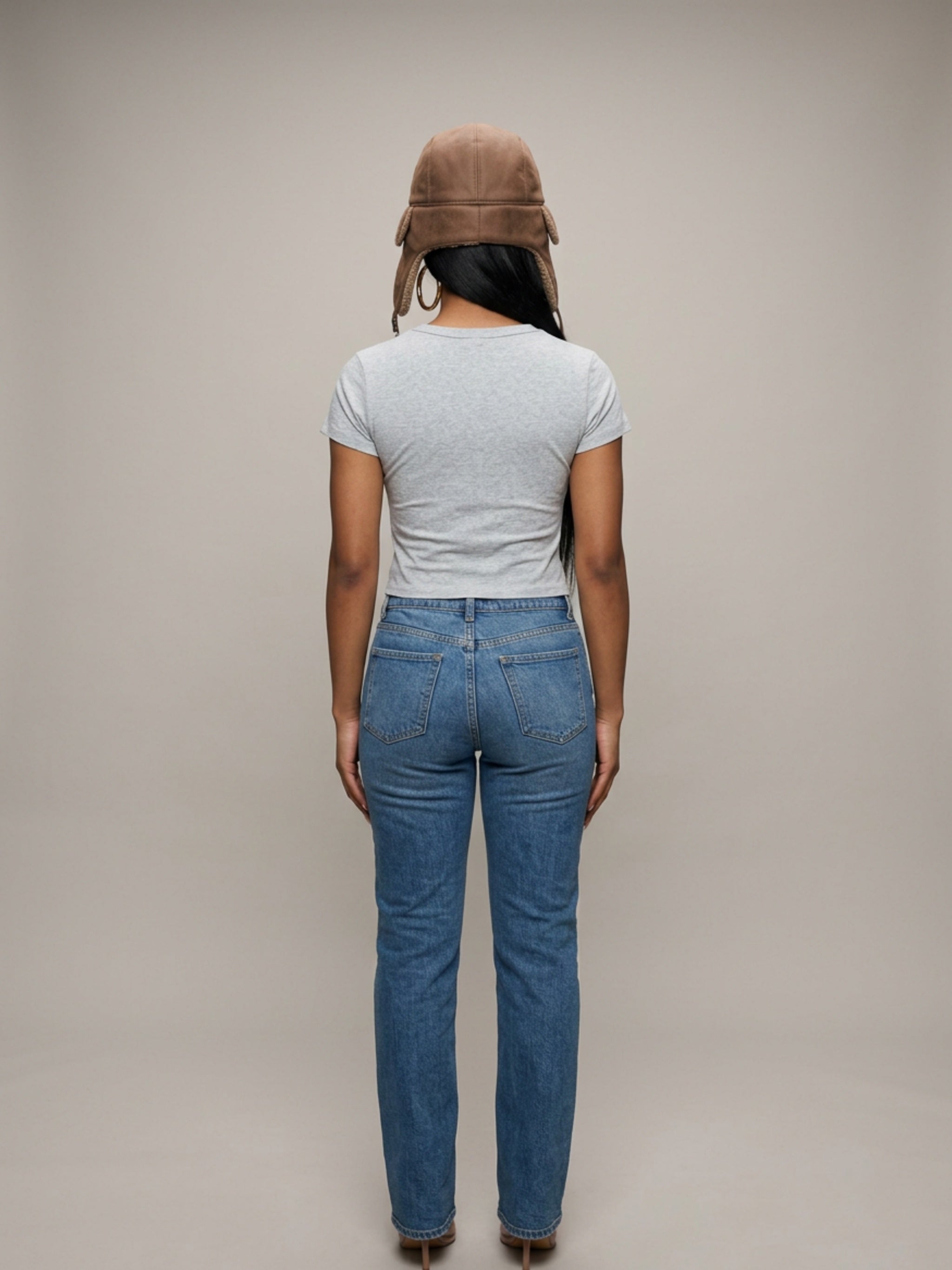 WOMENS 'BAD BITCH'  Cropped TEE