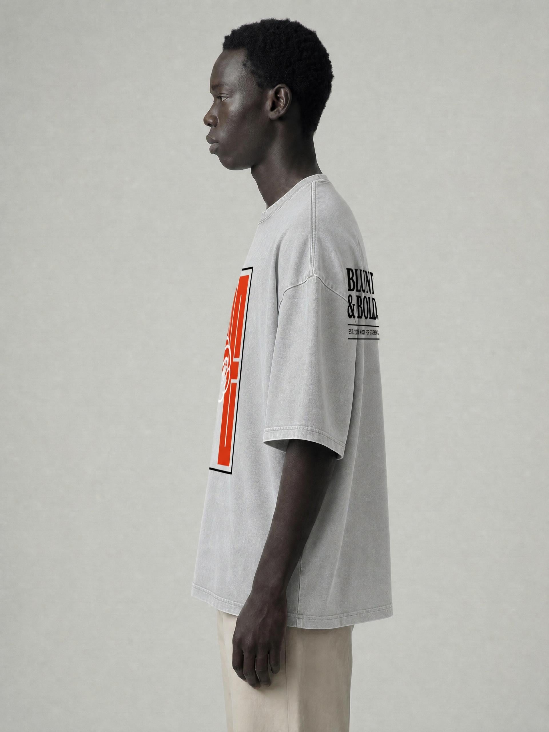 MENS ' DOPE' Washed Oversized Cotton TEE