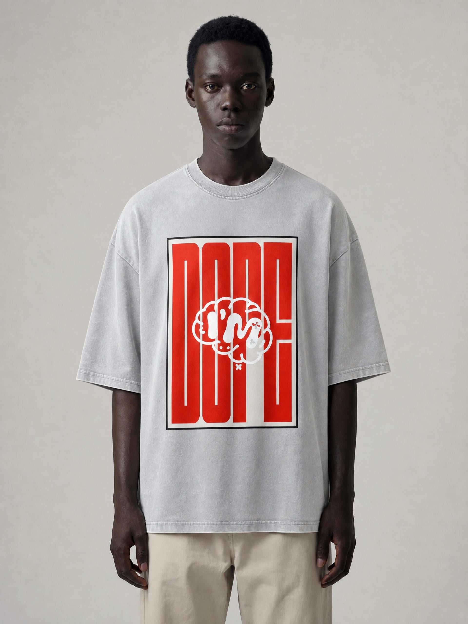 MENS ' DOPE' Washed Oversized Cotton TEE