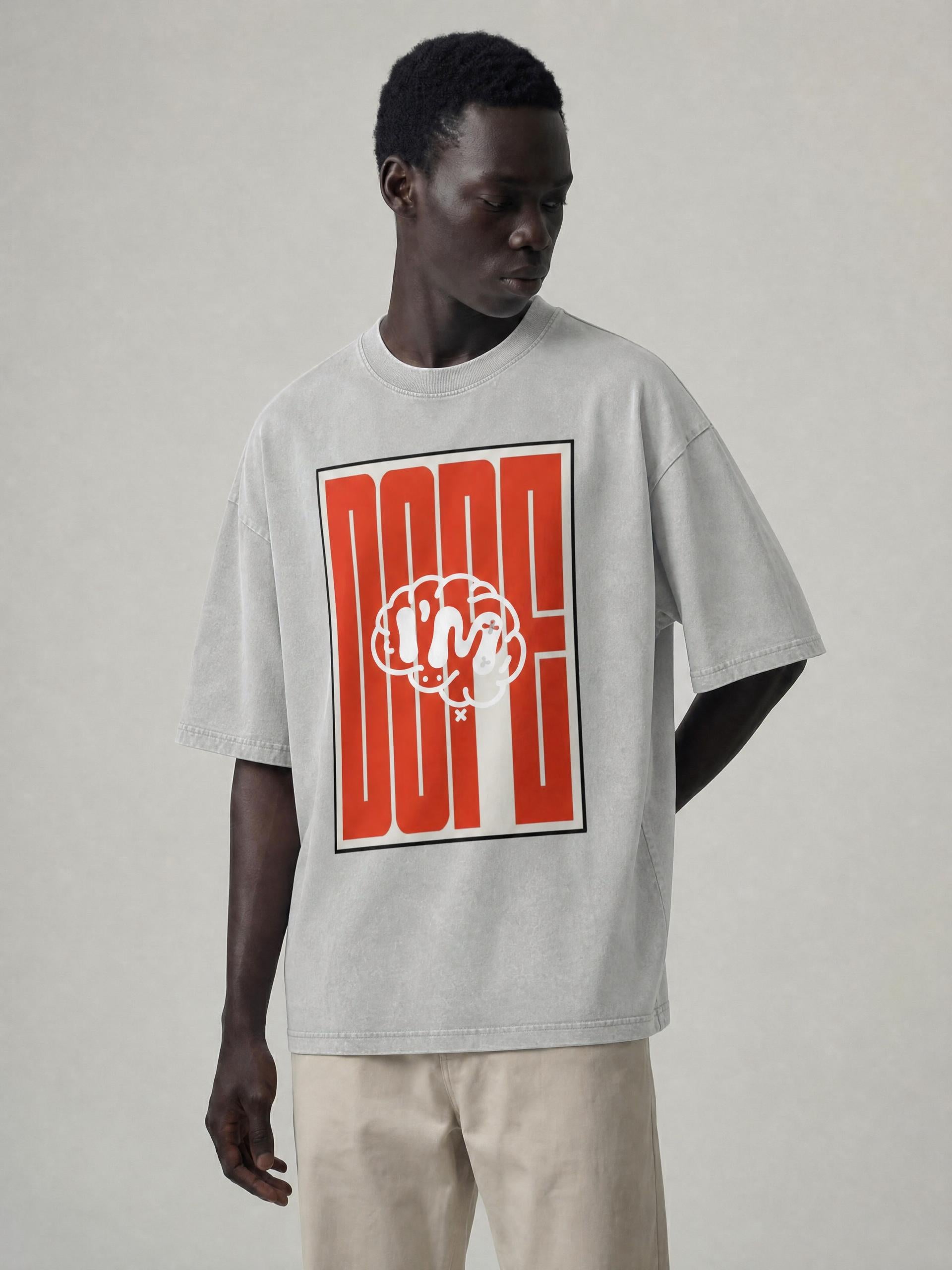 MENS ' DOPE' Washed Oversized Cotton TEE