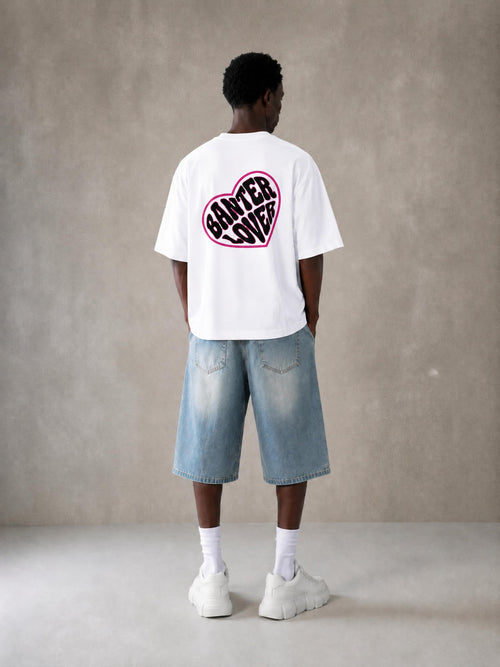 MENS 'BANTER LOVER' Oversized Cotton TEE