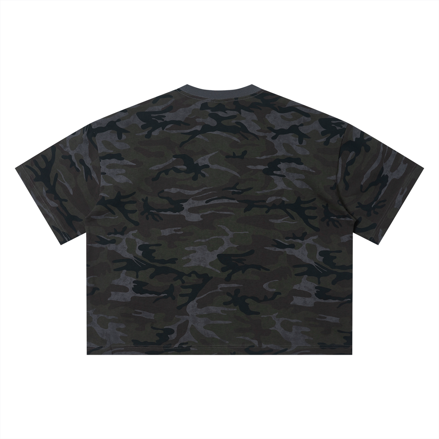 Mens 'ETHICALLY PROFANE' Camo Boxy Tee