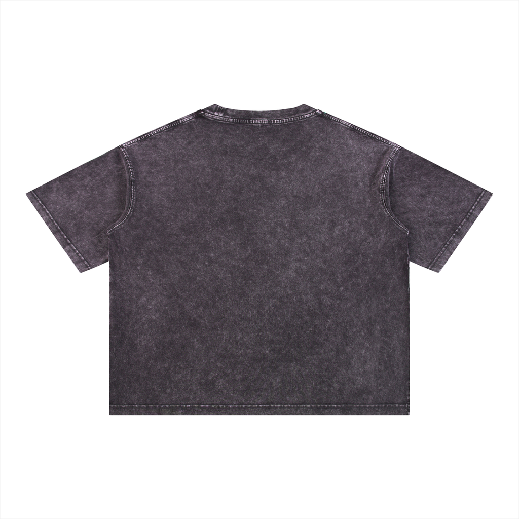 Mens 'SOUL MADE" Mineral Wash Boxy Cotton Tee