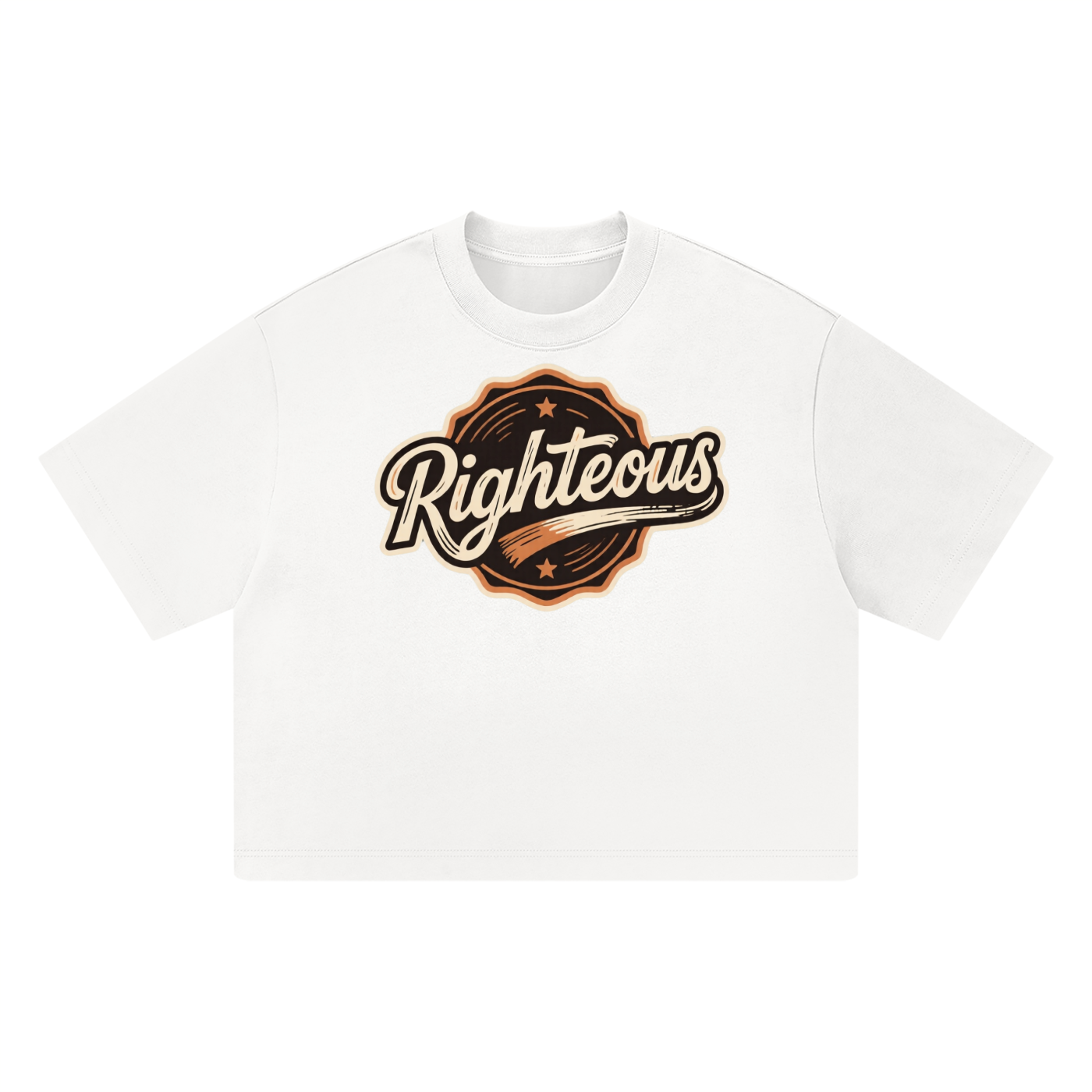 MENS ' RIGHTEOUS ' Heavyweight Boxy TEE