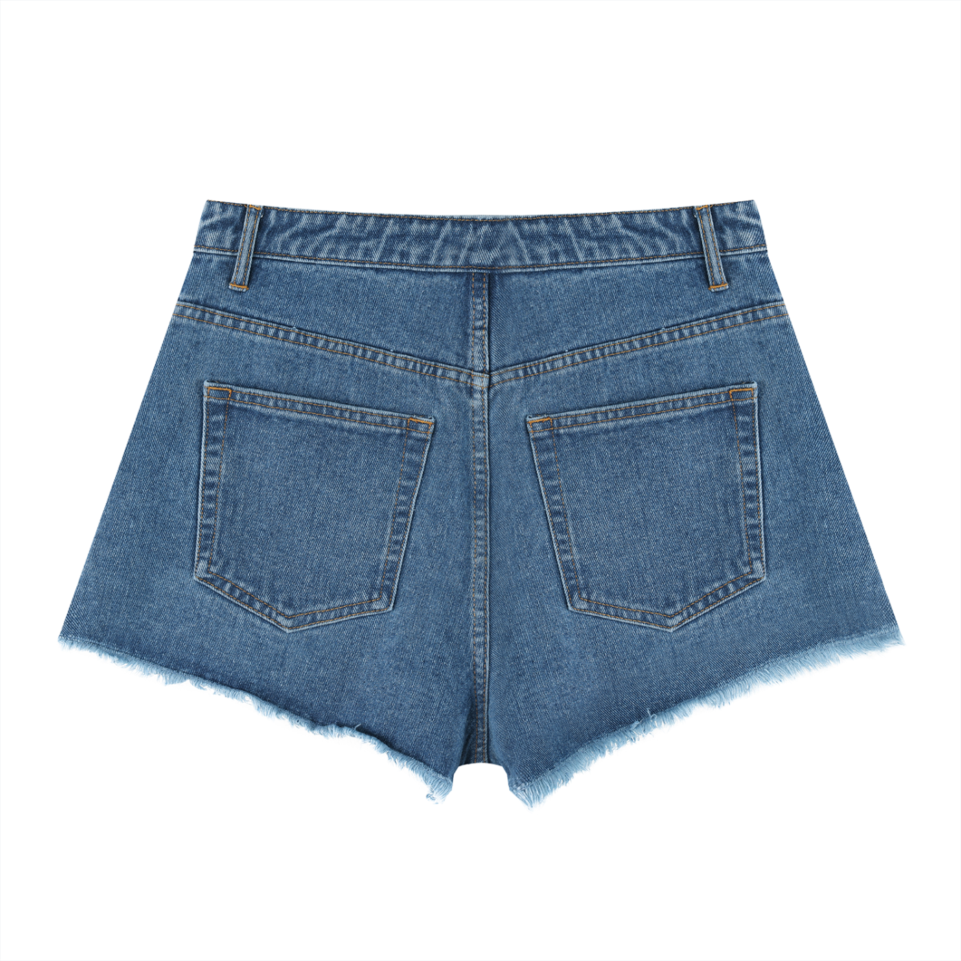Womens 'SOUL MADE' Vintage Wash High Rise Denim Shorts