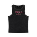 Womens 'ETHICALLY PROFANE'  Snow Washed Tank