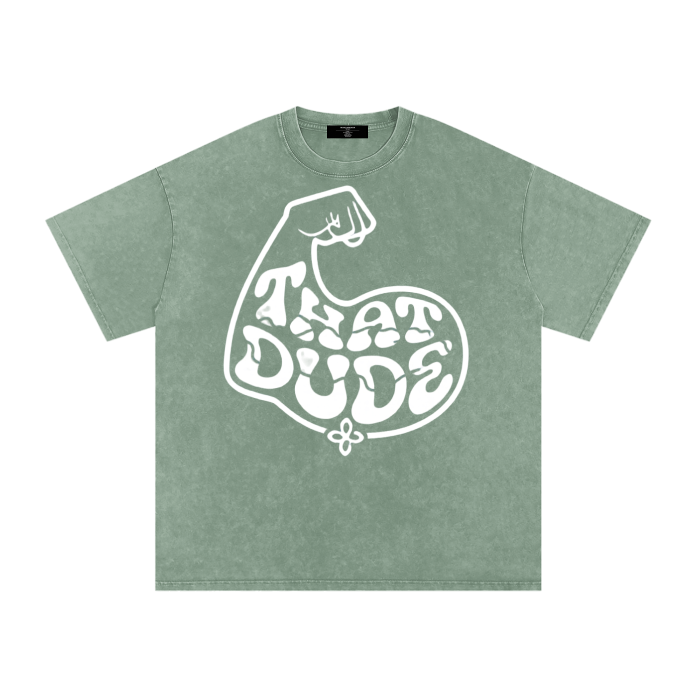 MENS 'THAT DUDE' Snow Washed Oversized Cotton TEE