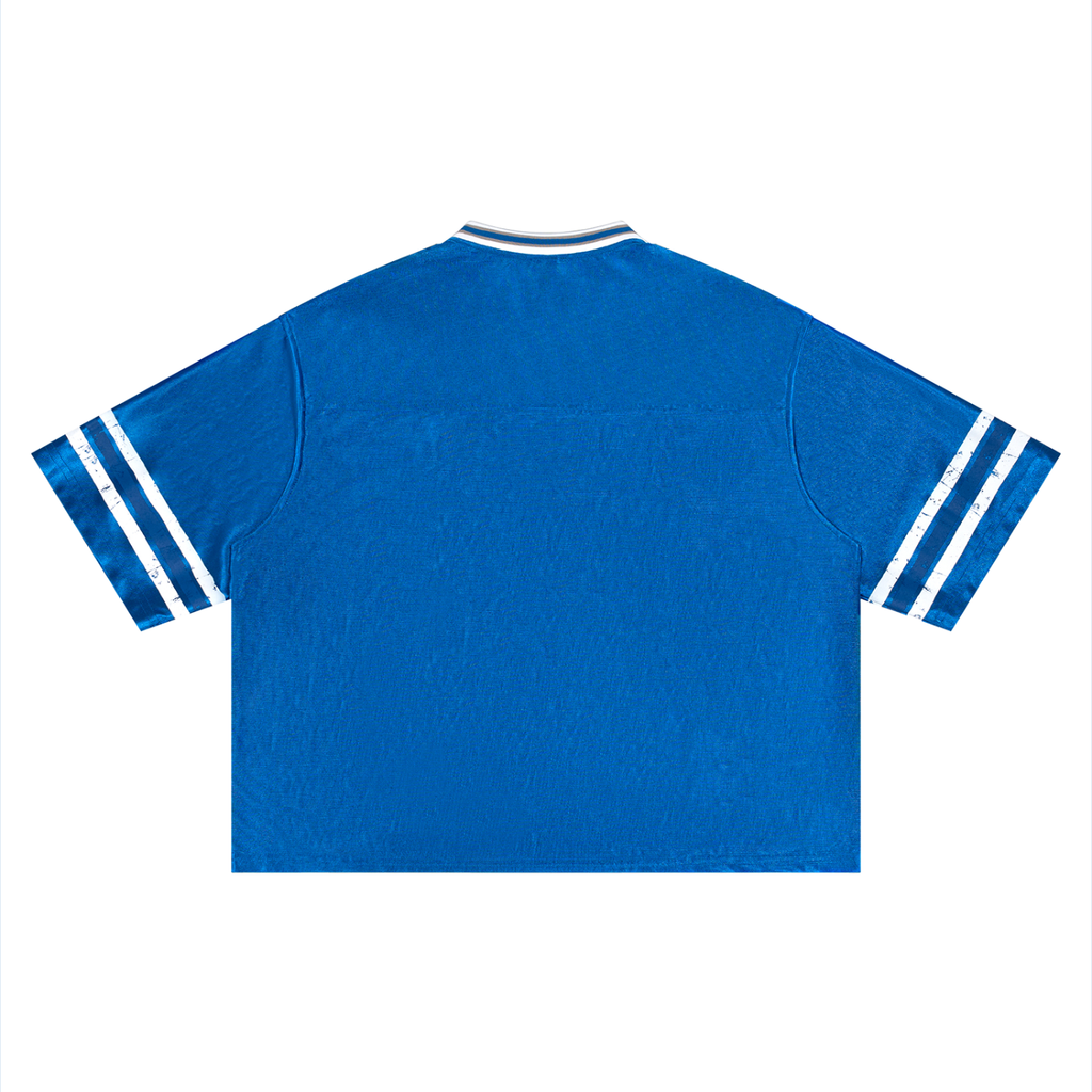 Unisex Boxy Striped Soccer Jersey