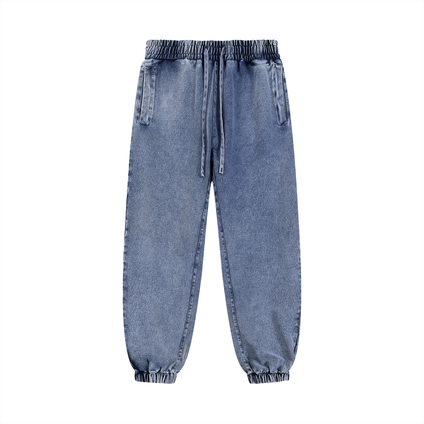Mens Snow Wash Jogged Sweatpants
