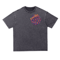MENS 'GET OVER YOURSELF' Snow Washed Heavyweight Oversize TEE