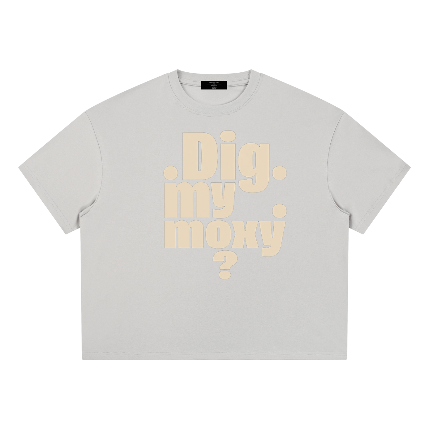Mens 'MY MOXY'  Boxy Coolmax Tee