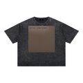 Mens SUBTLE CONFIDENCE Mineral Wash Boxy Cotton Tee