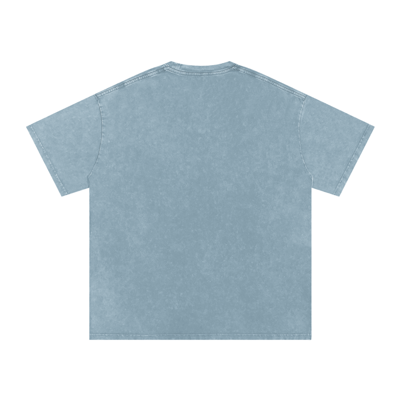 Mens 'WEIGHT OF APPROVAL' Snow Washed Oversized Cotton T-Shirt
