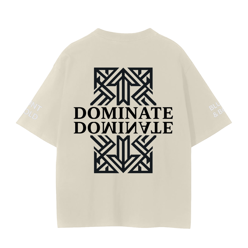 MENS ' DOMINATE ' Seamless OVERSIZED TEE