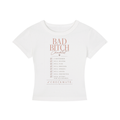 WOMENS 'BAD BITCH'  Cropped TEE