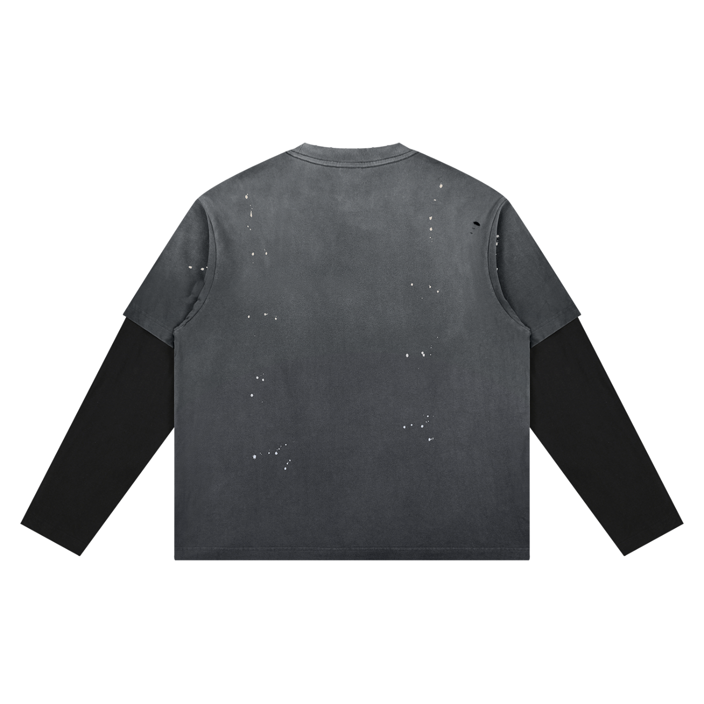 MENS 'ANOMALY'  Vintage Wash Distressed Layer TEE