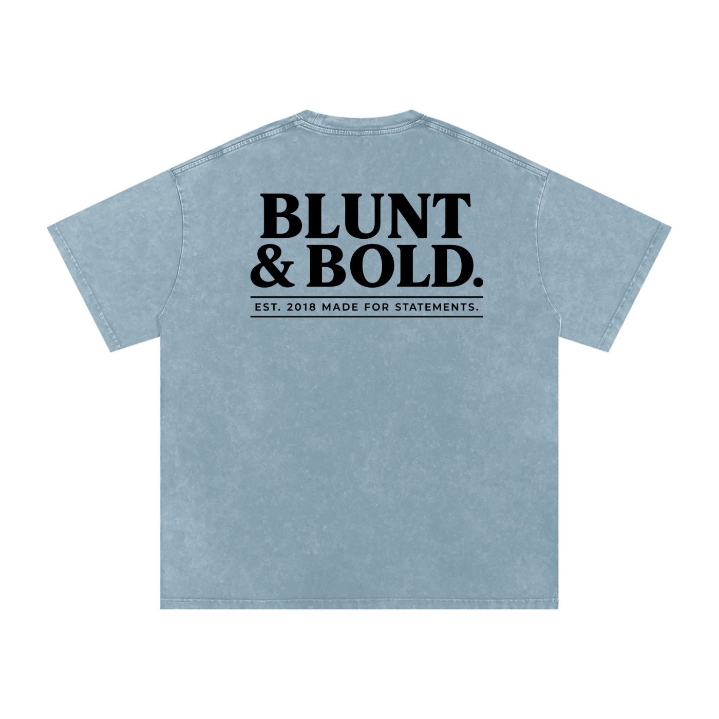 MENS 'CONFIDENCE ORACLE' Snow Washed Oversized Cotton TEE