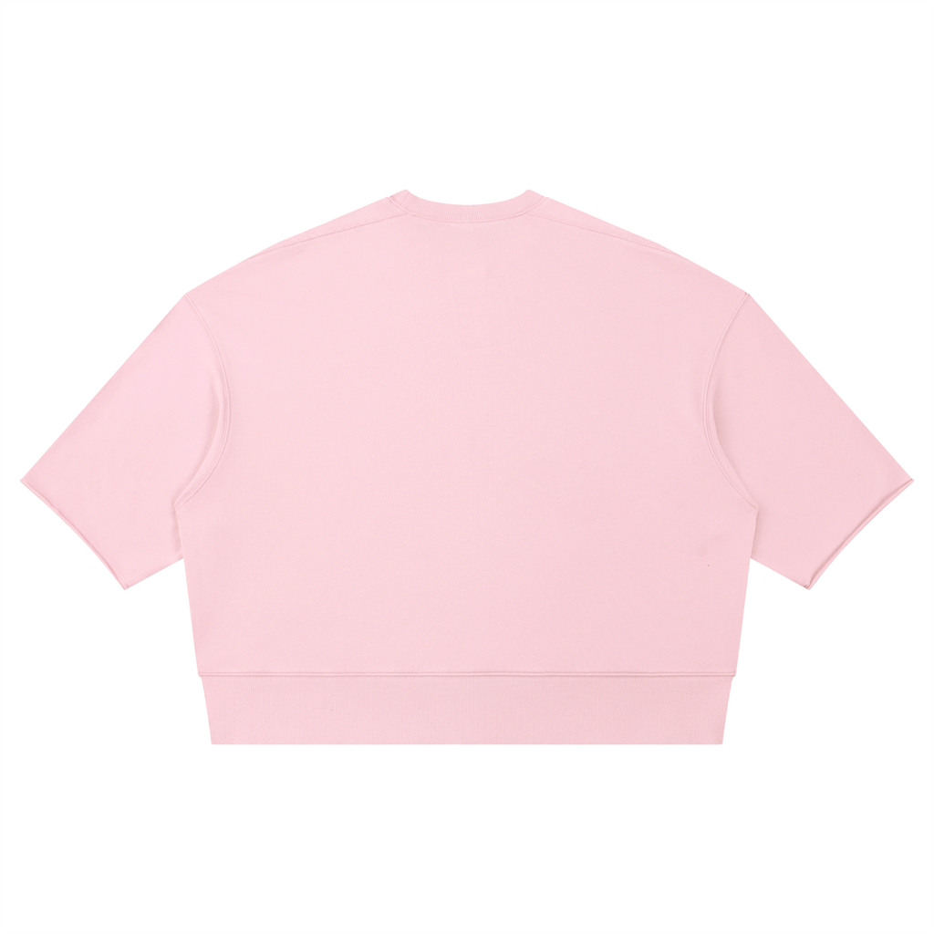 Mens 'ENJOY THIS SHIT' Mineral Wash Boxy Raw Edge Shirt