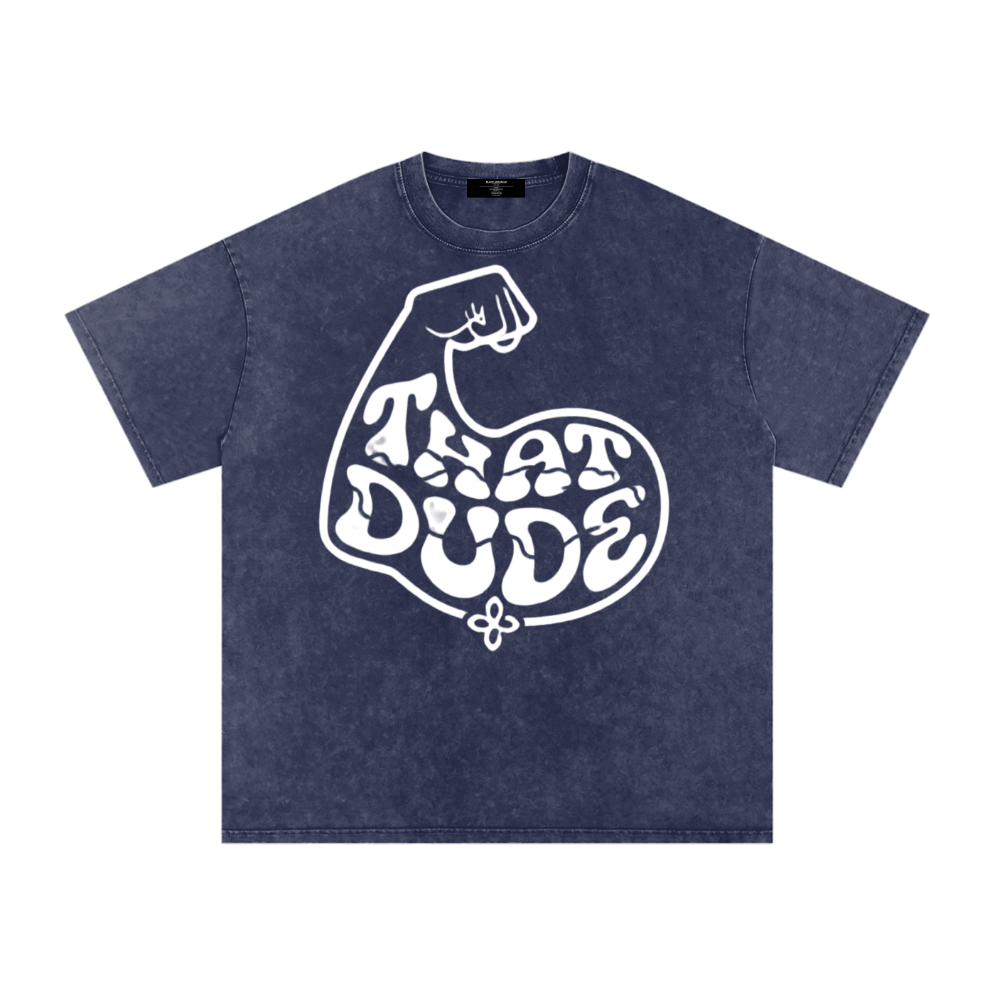 MENS 'THAT DUDE' Snow Washed Oversized Cotton TEE