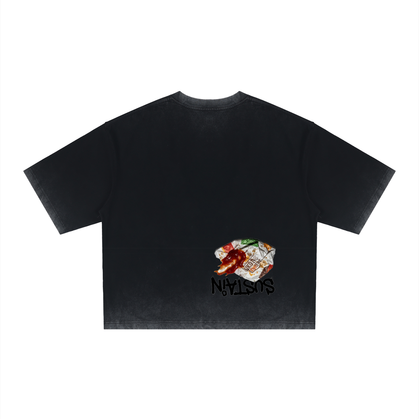 Unisex Reverse Dyed Boxy T-Shirt