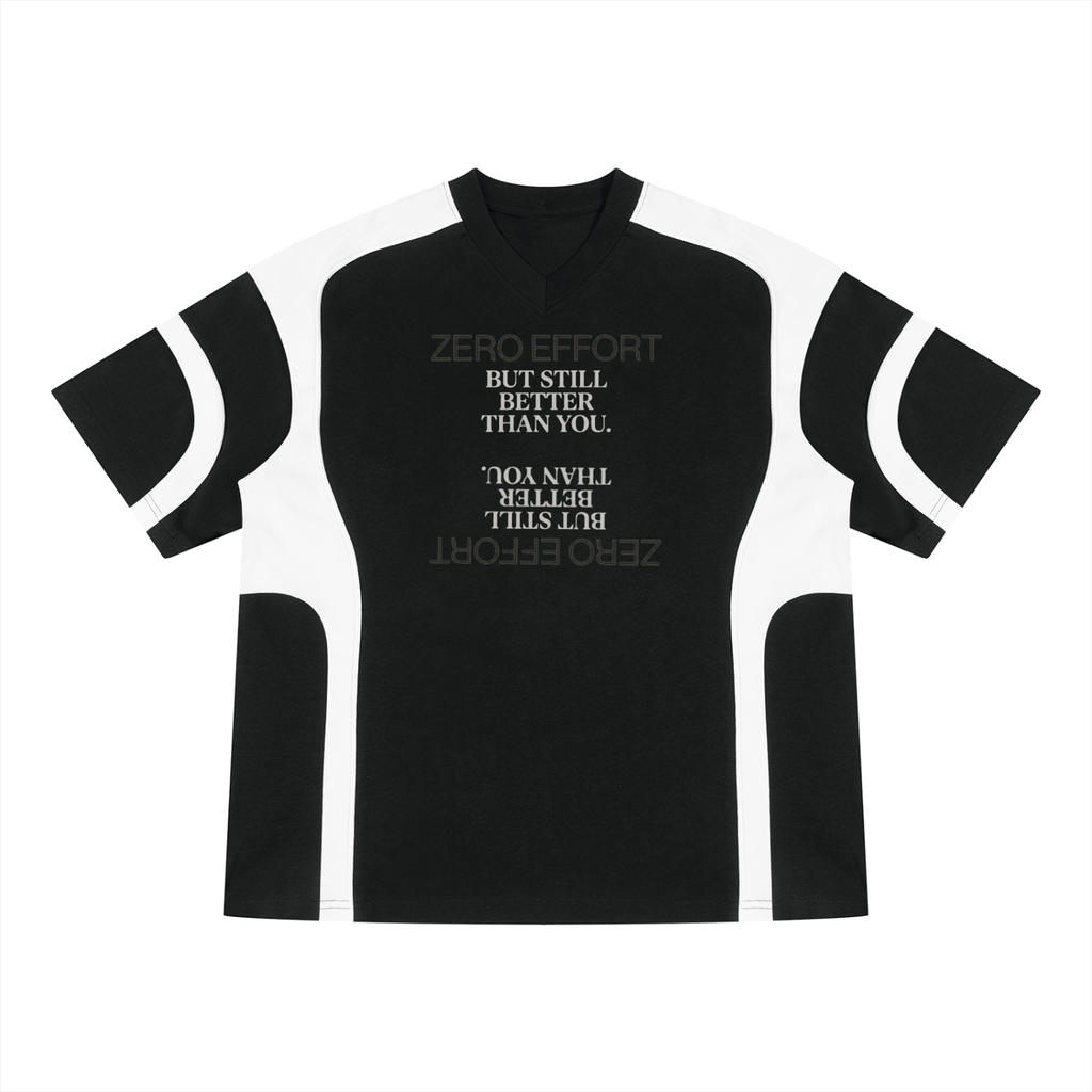 MENS Color Block V-Neck T-Shirt