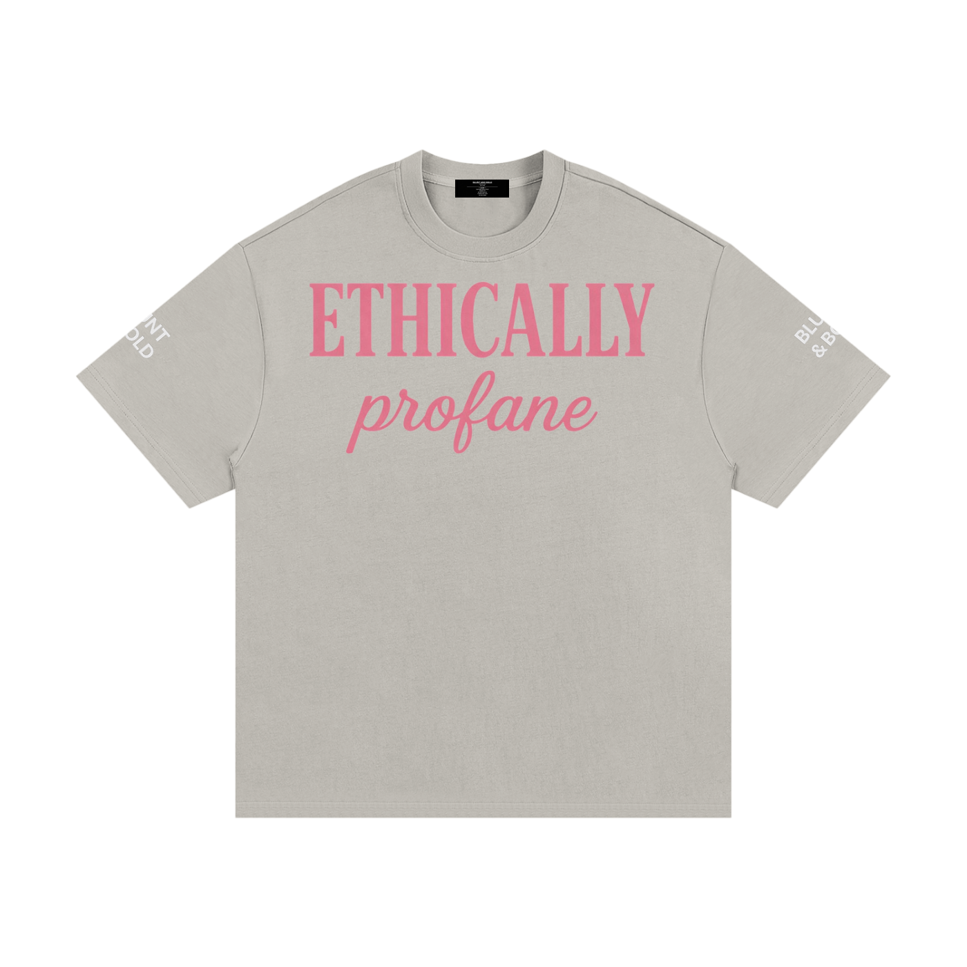 Mens 'ETHICALLY PROFANE" Essential Heavyweight Cotton Tee