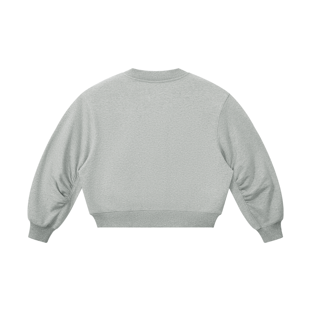 Women’s 'DIVINE DISRUPTOR'  Crop V-Neck Sweat Top