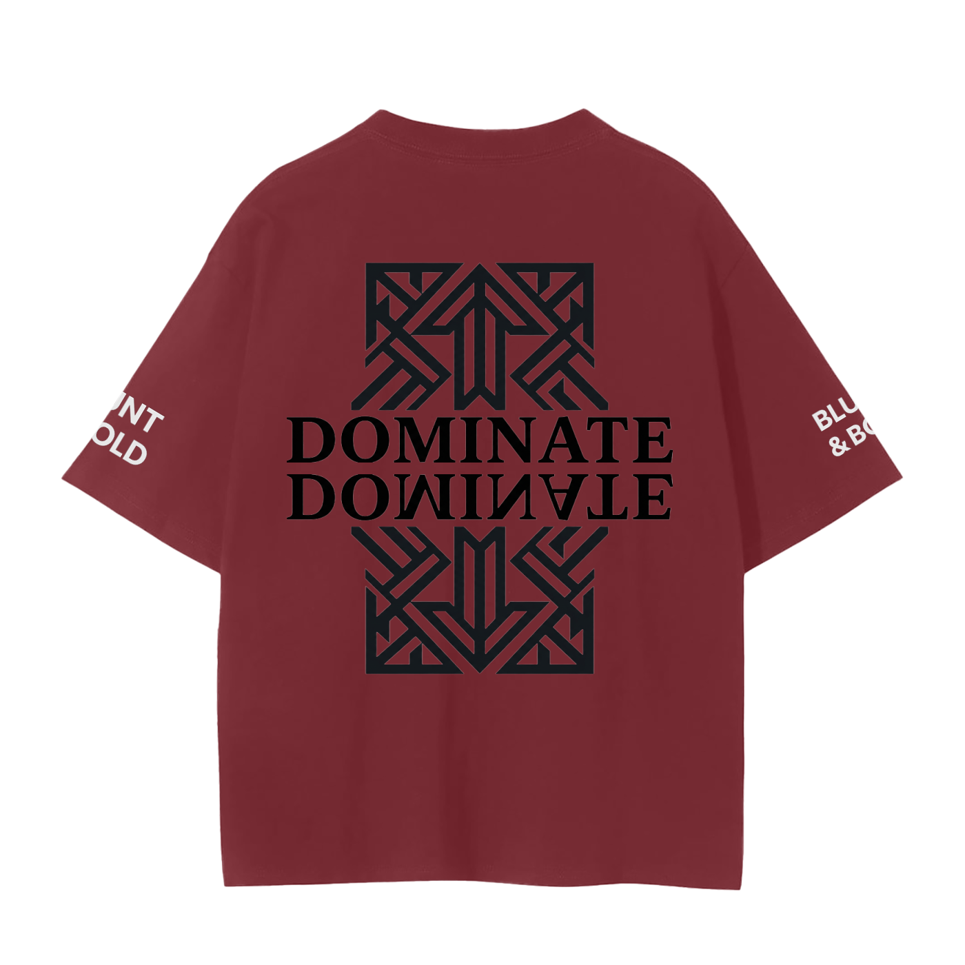 MENS ' DOMINATE ' Seamless OVERSIZED TEE