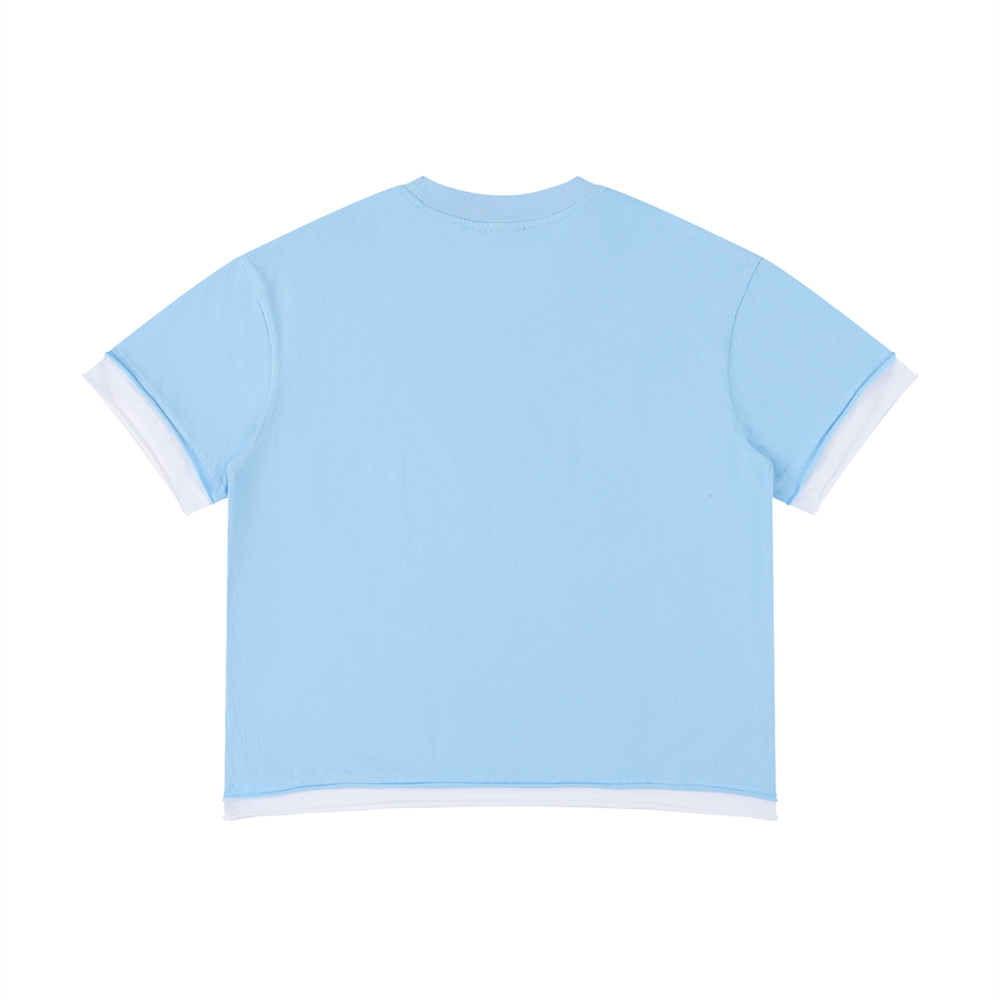 Mens Human Mind Boxy Color Block Tee