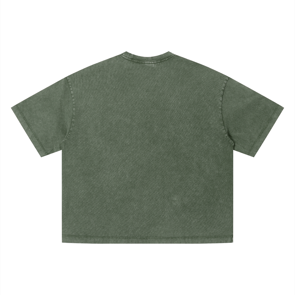 Mens 'THE B.O.A.T' Vintage Wash Boxy Tee