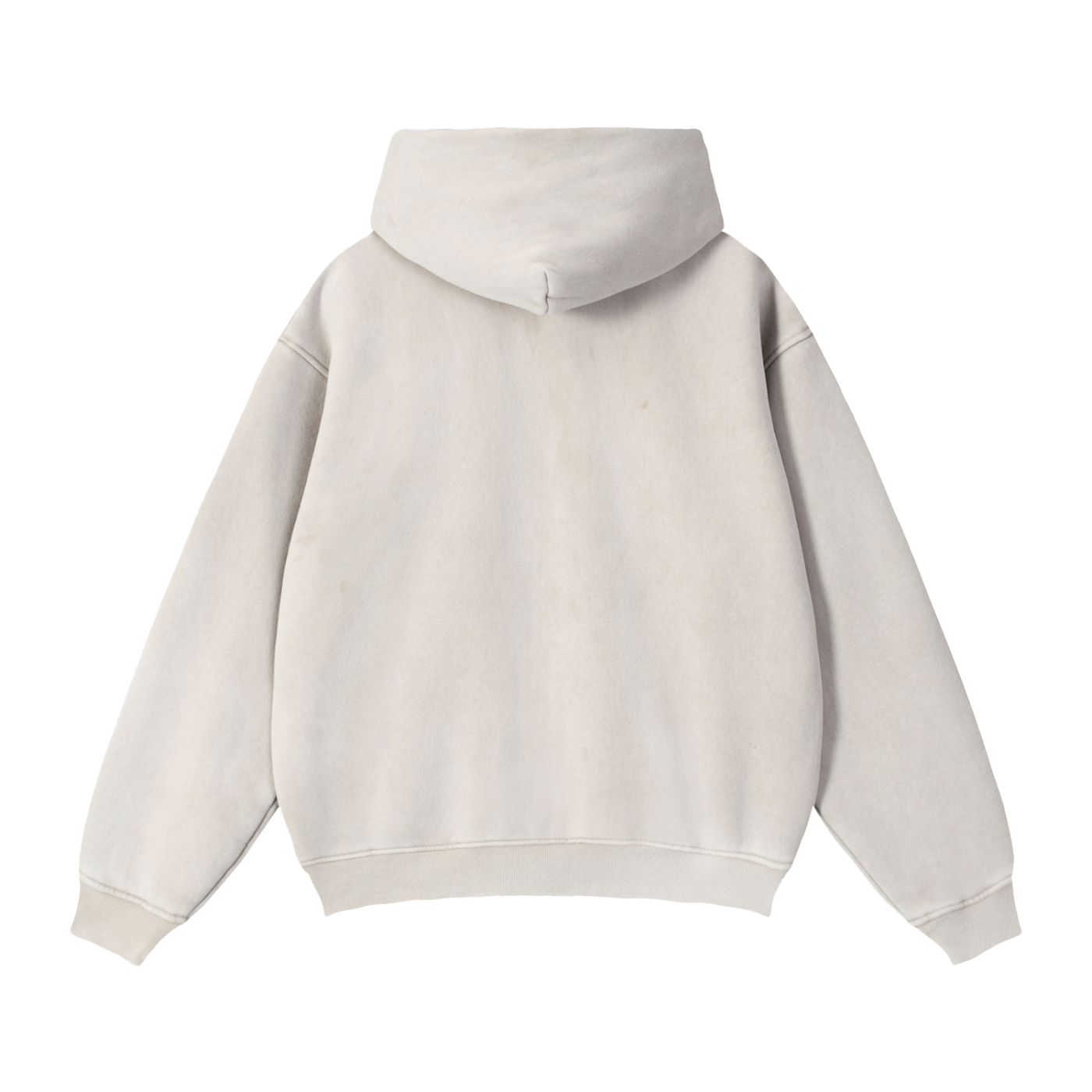 MENS 'COVERT CONFIDENCE' Zip-Through Boxy Fleece Hoodie
