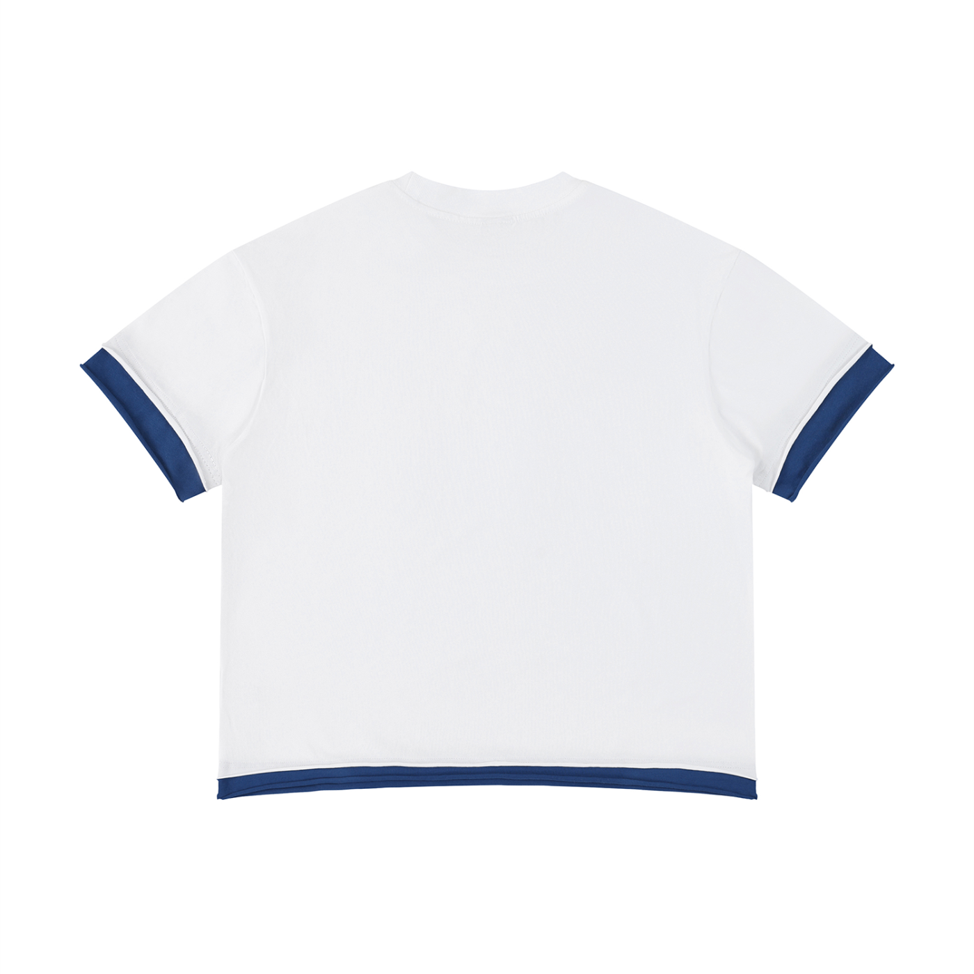 Mens Human Mind Boxy Color Block Tee