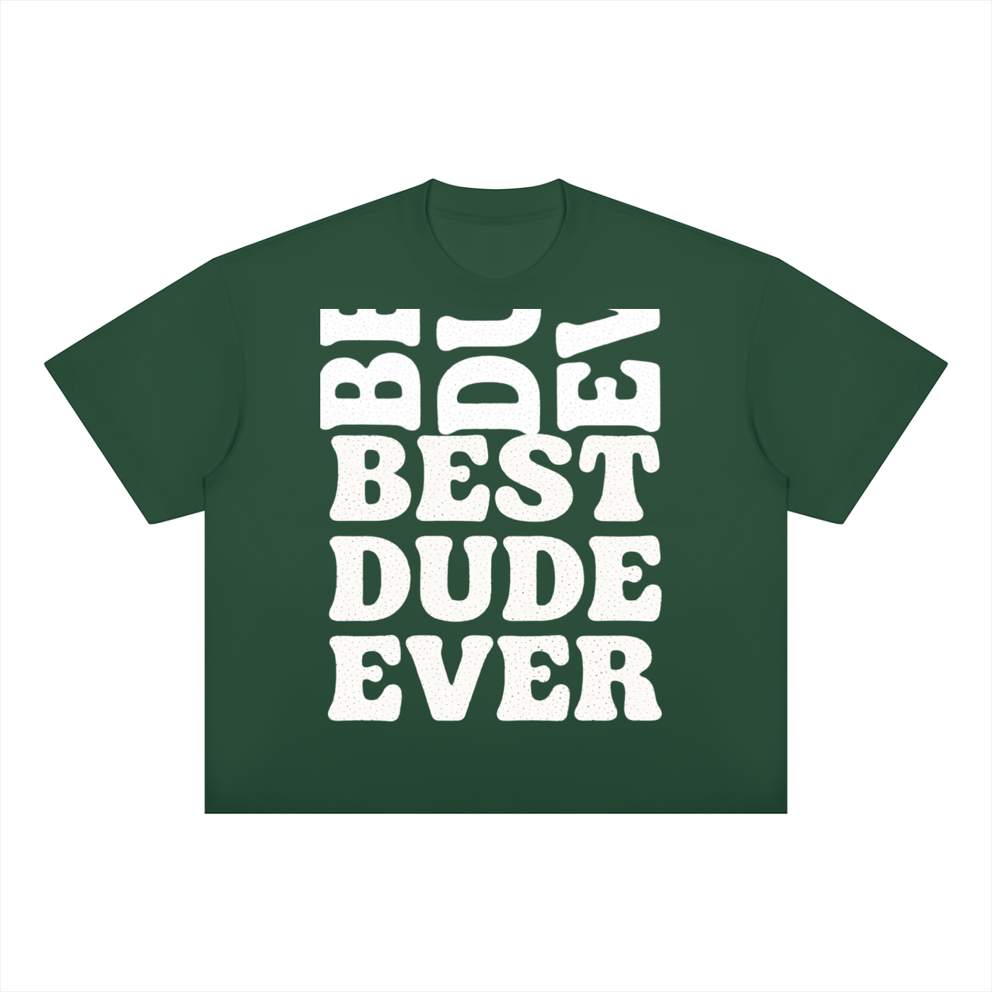 MENS 'BDE BEST DUDE EVER' Boxy Drop Shoulder TEE