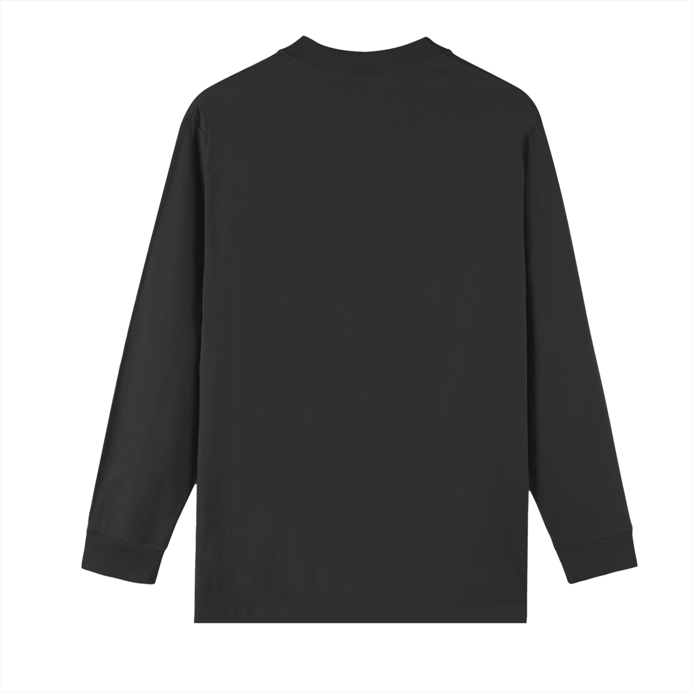 Mens 'LIKE A SNACK' Crew Neck Drop Shoulder Long Sleeve Shirt