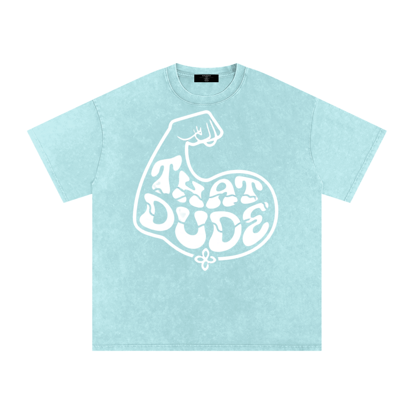 MENS 'THAT DUDE' Snow Washed Oversized Cotton TEE