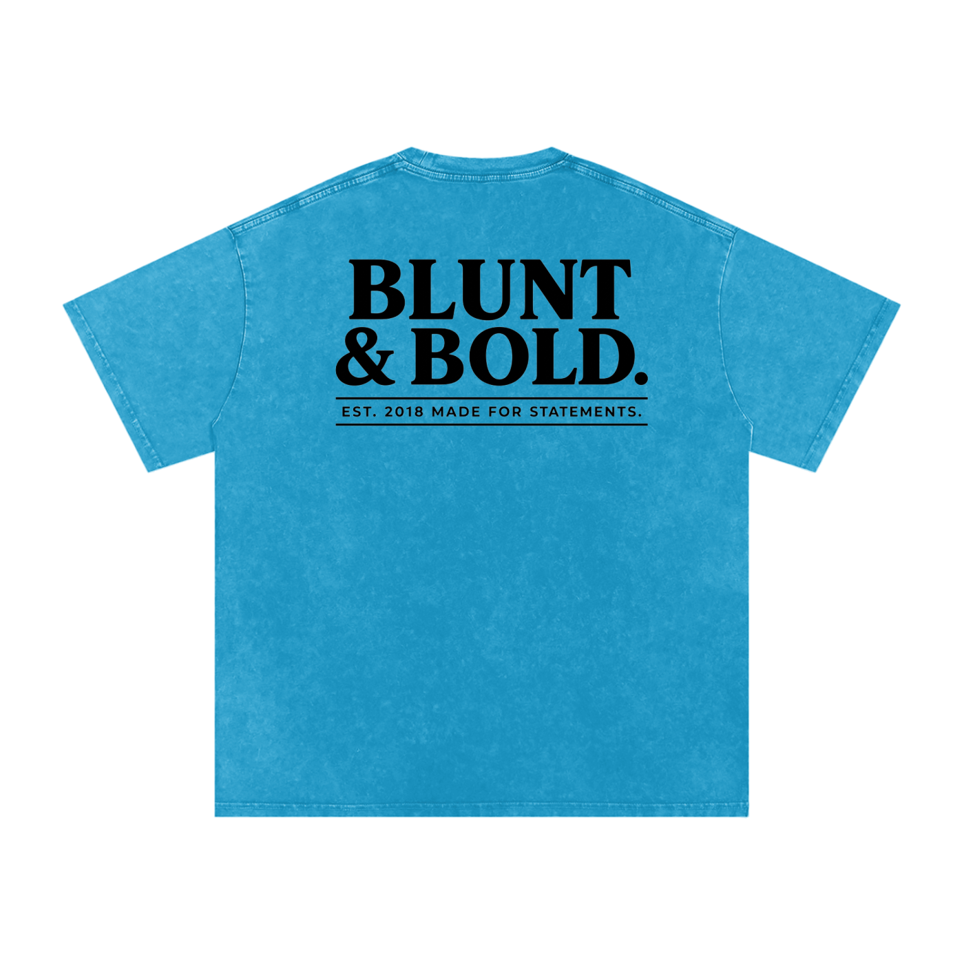 MENS 'CONFIDENCE ORACLE' Snow Washed Oversized Cotton TEE